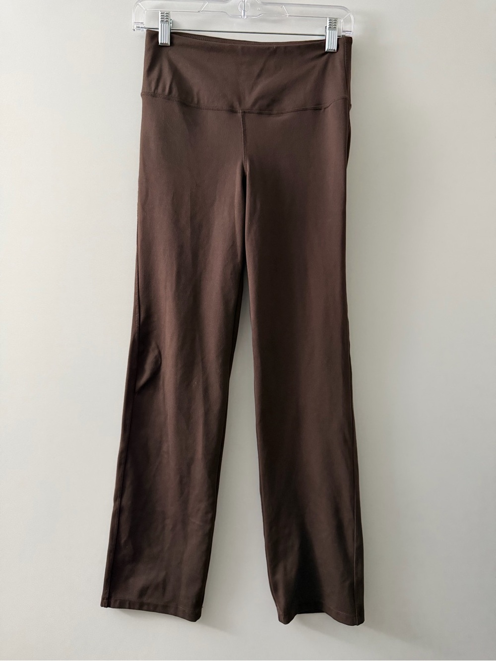 Danskin Size Small Women's Leggings Straight Leg Comfy Athletic Pants Brown Used